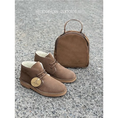 AB.Z. 3612/2 Vison С ДВОЙНЫМИ ШНУРКАМИ+AB.Z · Pelle · mochila serraje (610) АКЦИЯ