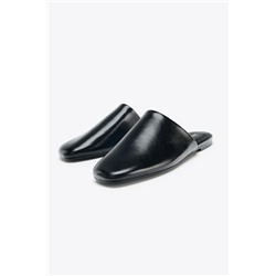 LEATHER SLINGBACK SHOES