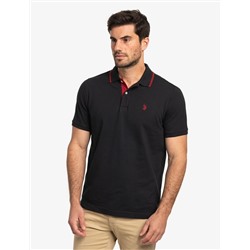 SLIM FIT STRETCH SOLID PIQUE POLO SHIRT