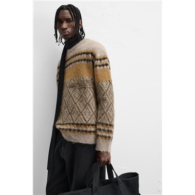 JERSEY JACQUARD GEOMÉTRICO