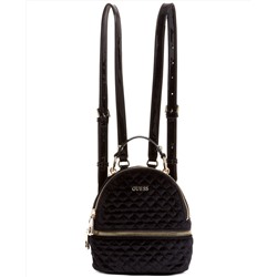 GUESS Cool School Velvet Small Backpack