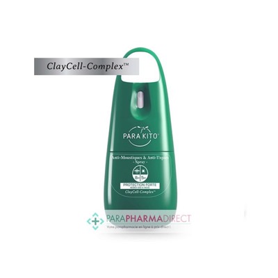 Parakito Anti-Moustiques & Anti-Tiques Spray Protection Forte 75ml