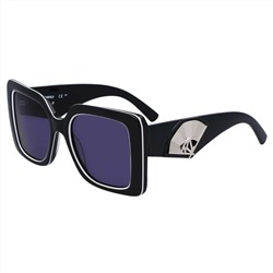 Karl Lagerfeld Women's Black Butterfly Sunglasses