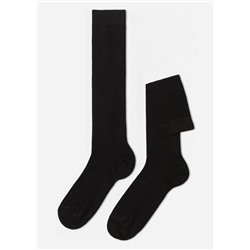 Lange Herrensocken aus Winterbaumwolle