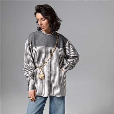 Свитшот с карманами, Мягкая сила (grey)