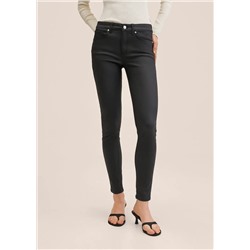 Vaqueros skinny push-up encerados -  Mujer | MANGO OUTLET España