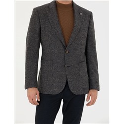 Lacivert Slim Fit Ceket