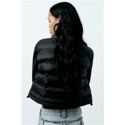 CONTRAST PUFFER JACKET