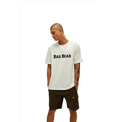 Bad Bear, TİTLE PAMUKLU OVERSİZE ERKEK TİŞÖRT 22.07.07.053