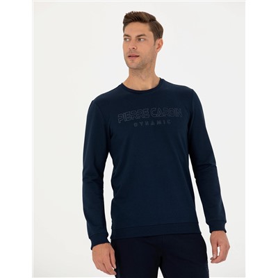 Lacivert Regular Fit Sweatshirt