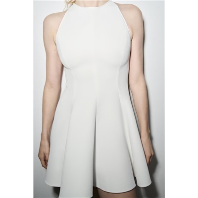 HALTER GODET DRESS ZW COLLECTION