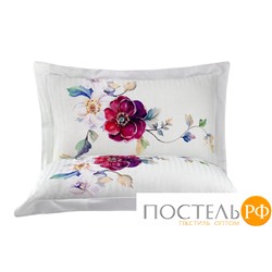Постельное белье Карвен Stripe Satin с цветным принтом 1.5 спальное N249 -SB020(4пр.)