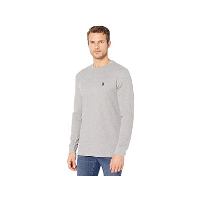 U.S. POLO ASSN. Long Sleeve Crew Neck Solid Thermal Shirt
