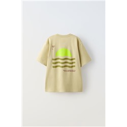 PRINTED EMBROIDERED T-SHIRT