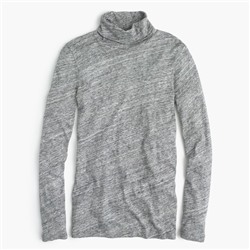 Tissue turtleneck T-shirt