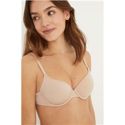 BEAUTIFUL Sujetador relleno microfibra nude