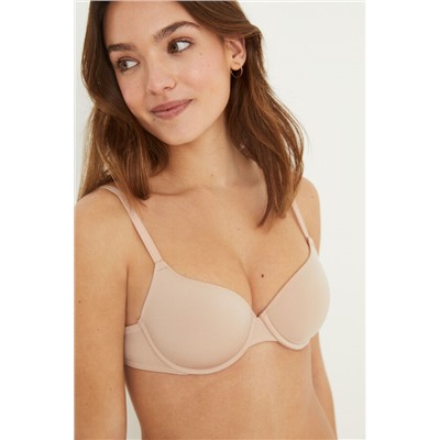 BEAUTIFUL Sujetador relleno microfibra nude
