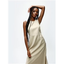 VESTIDO MIDI SIN MANGAS