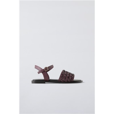 BRAIDED SANDALS