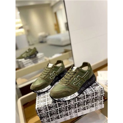 Какие красивые 😍  Premiat*a Lander Trainers 1:1 Натуральная замша/кожа, оригинальная ткань, суперлегкая и комфортная подошва