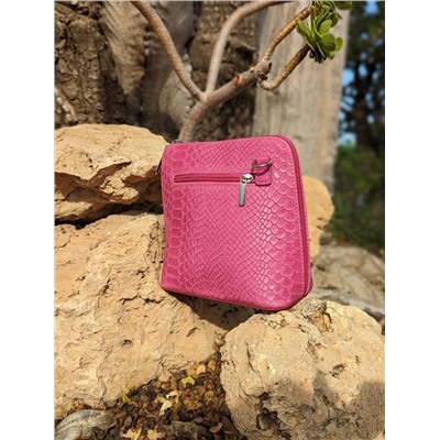 Ab.Zapatos Pelle 306 (350) serpiente FUXIA