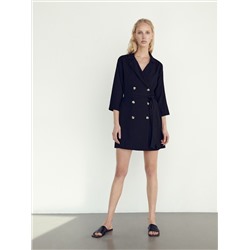 Kleid Im Blazerschnitt
