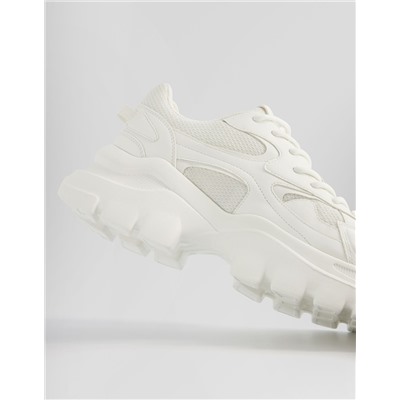 Contrast studded sole trainers