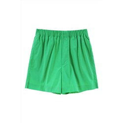 Short de tiro alto Verde