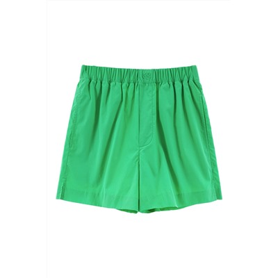 Short de tiro alto Verde