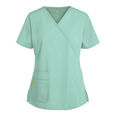 WonderWink Scrubs ORIGINS Juliet Mock Wrap Top