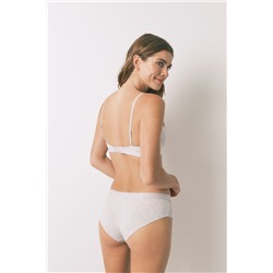Sujetador triangular CHARMING algodón gris
