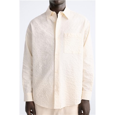 CAMISA EFECTO ARRUGADO
