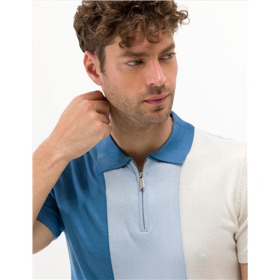 İndigo Slim Fit Kazak