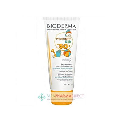 Bioderma Photoderm KID SPF50+ Lait enfants Très Haute Protection 100ml