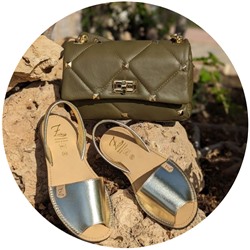 AB. Zapatos 3204 platino+Ab.Zapatos PELLE Valentina (820) Xaki АКЦИЯ