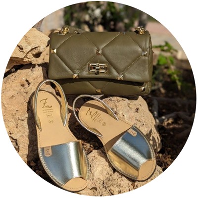 AB. Zapatos 3204 platino+Ab.Zapatos PELLE Valentina (820) Xaki АКЦИЯ