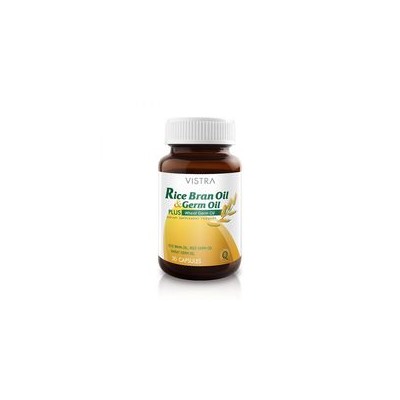 БАД «Масло зародышей риса и пшеницы» от Vistra 40 капсул / Vistra Rice bran and germ oil 40 caps