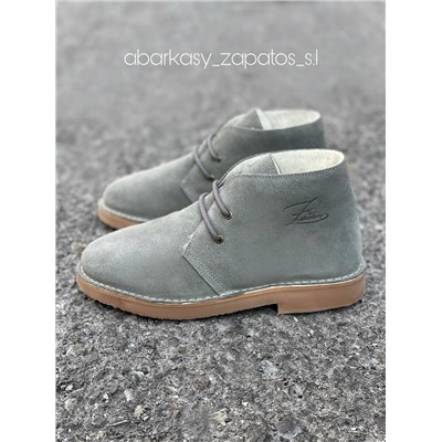 AB.Z. 3612/2 Gris-С ДВОЙНЫМИ ШНУРКАМИ