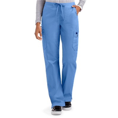 UA Butter-Soft STRETCH Women's 9-Pocket Drawstring w/ Back Elastic Scrub Pants
