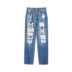 Vaquero mom Azul