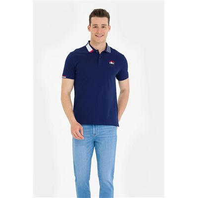 Erkek Lacivert Polo Yaka Tişört