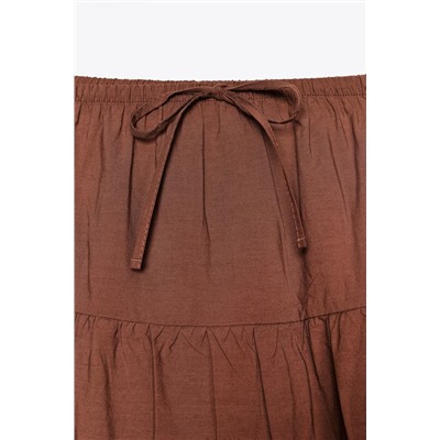 PANELLED LONG SKIRT