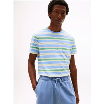 Everyday Stripe Pocket T-Shirt