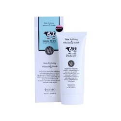 Гель-скатка для лица и тела Scentio с молоком 100 мл / Scentio Milk Plus Gel Scrub 100 ml