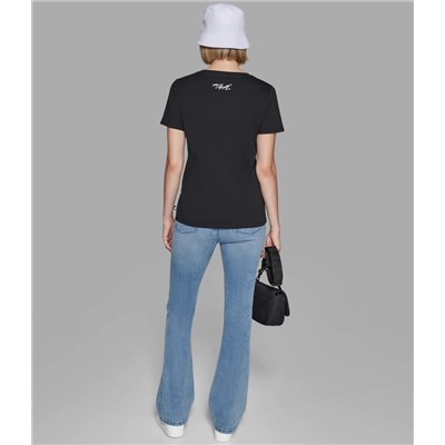 KARL AND CHOUPETTE EMOJI TEE