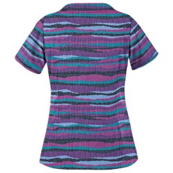 UA Knit Worthy Navy Scrub Top