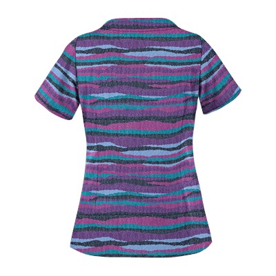 UA Knit Worthy Navy Scrub Top