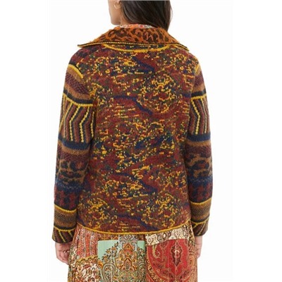 Chaqueta punto boho