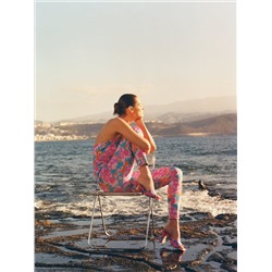 Gemusterter Jumpsuit