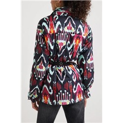 Sobrecamisa acolchada estampada